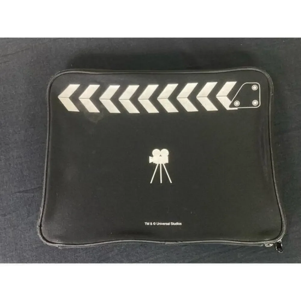 Universal Studios Singapore Movie Clapboard‎ Laptop Sleeve Padded Black